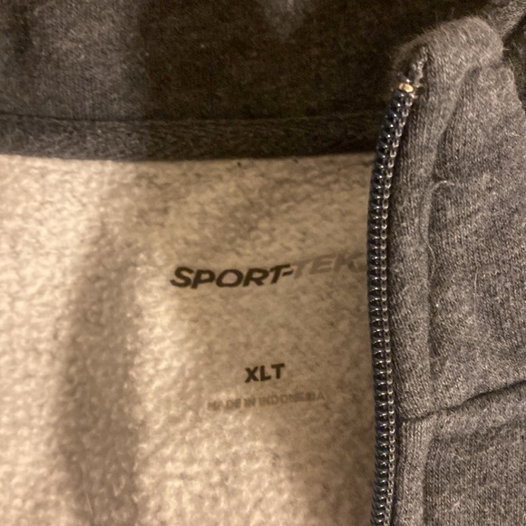 Sport TEK XLT Quarter Zip Sweat Shirt - Picture 2 of 3